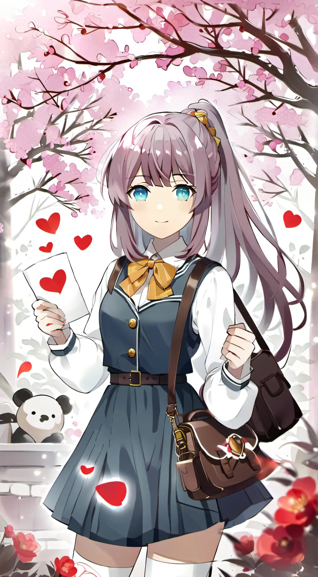 ai character: DDLC❤️✍️ background