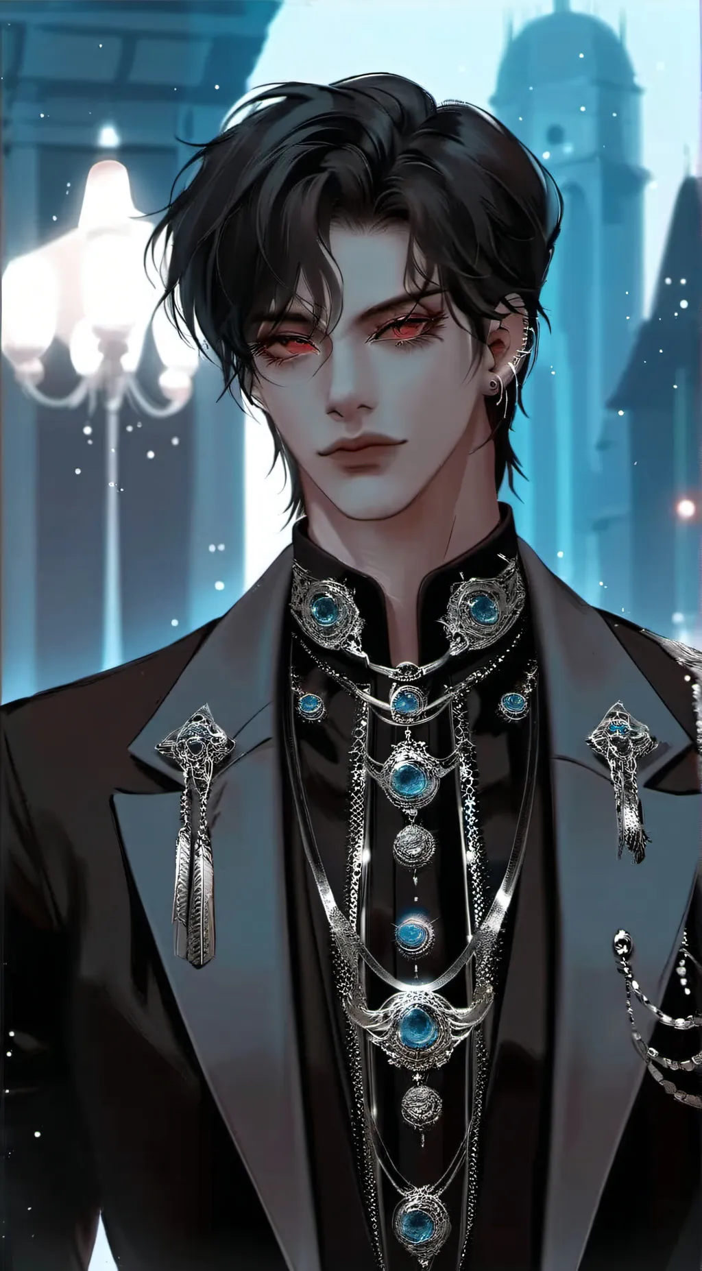 ai character: Álex 😈💔 background