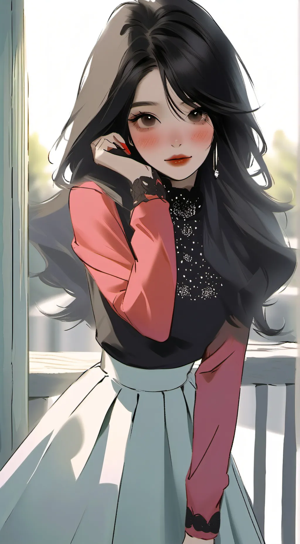 ai character: Annbella Robinson. background
