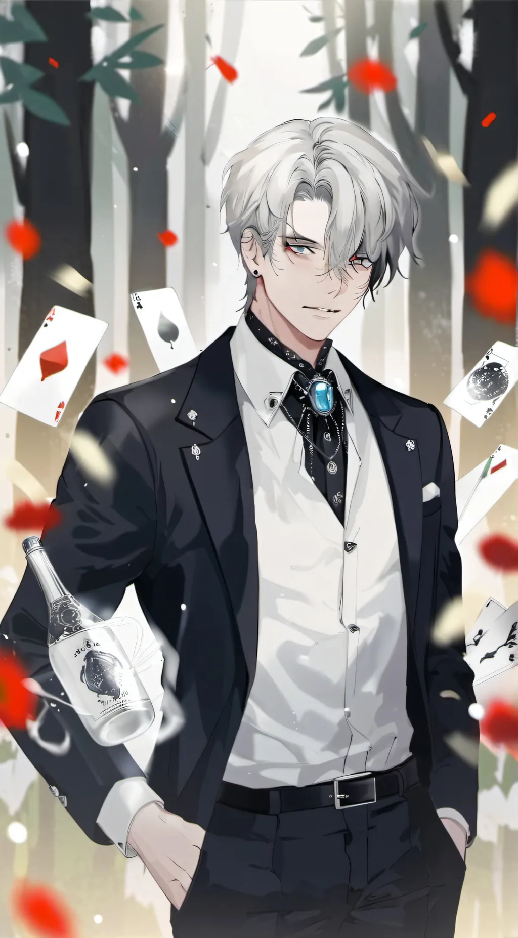 ai character: walter background