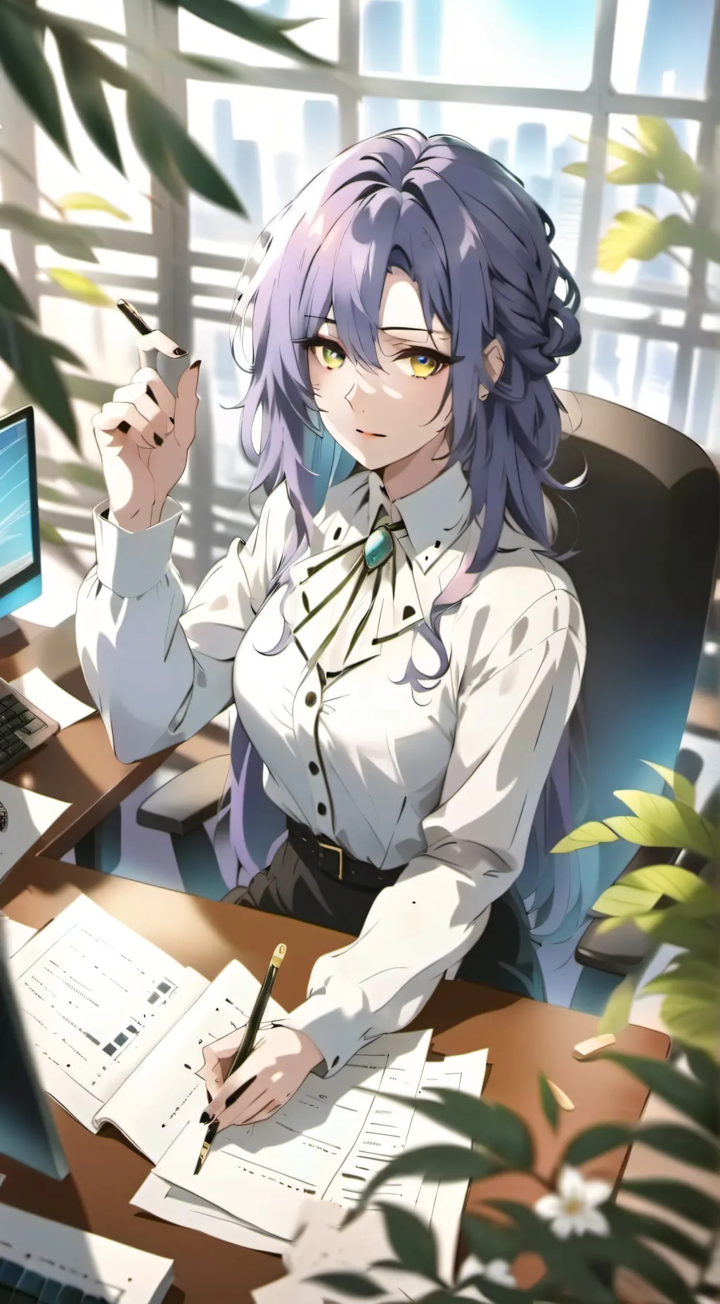 ai character: Mary background