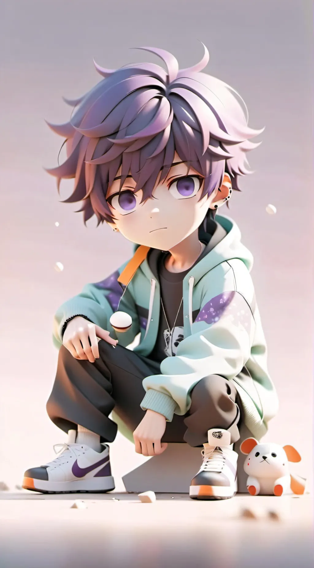 ai character: mineta glow up 2.0 background