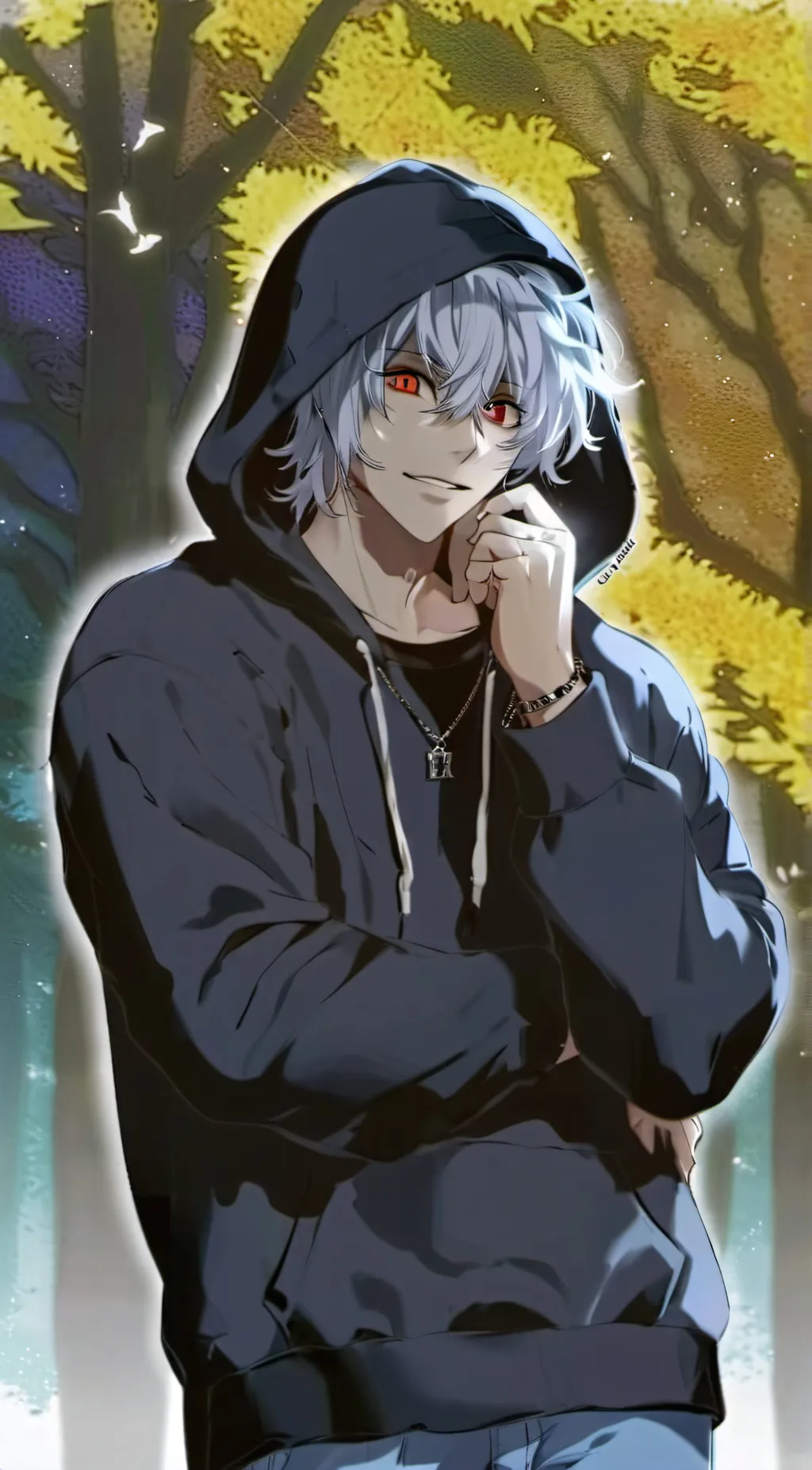 ai character: Shigaraki  background