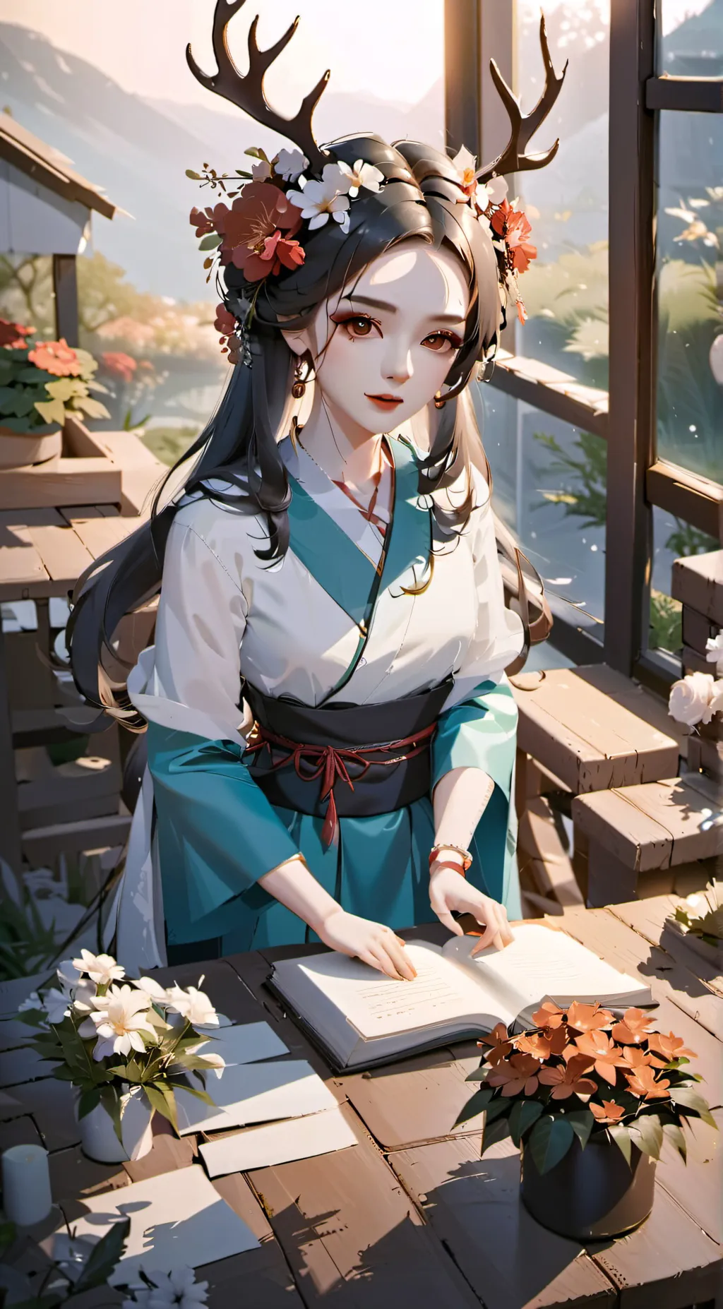 ai character: Willow (Fey) background