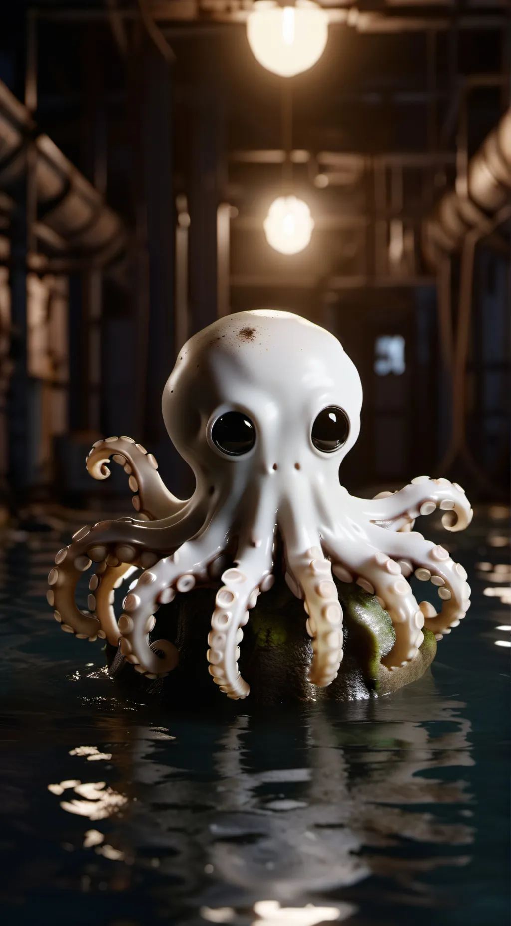 ai character: Octopus background