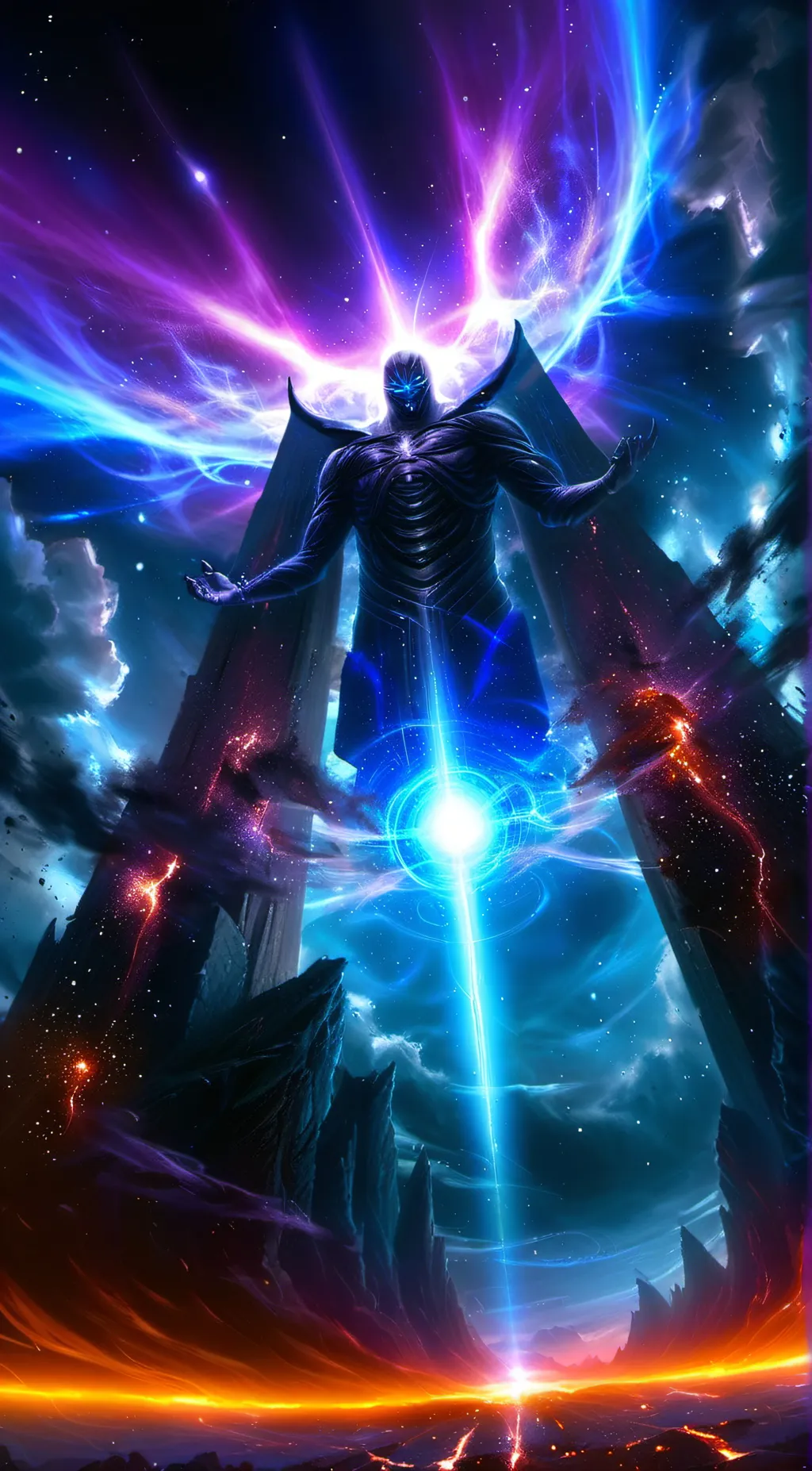 ai character: Atomos background