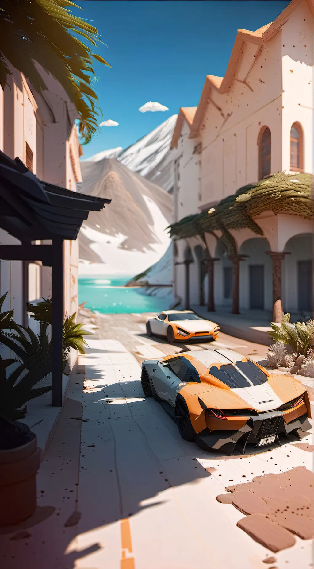 ai character: SU x Encanto background