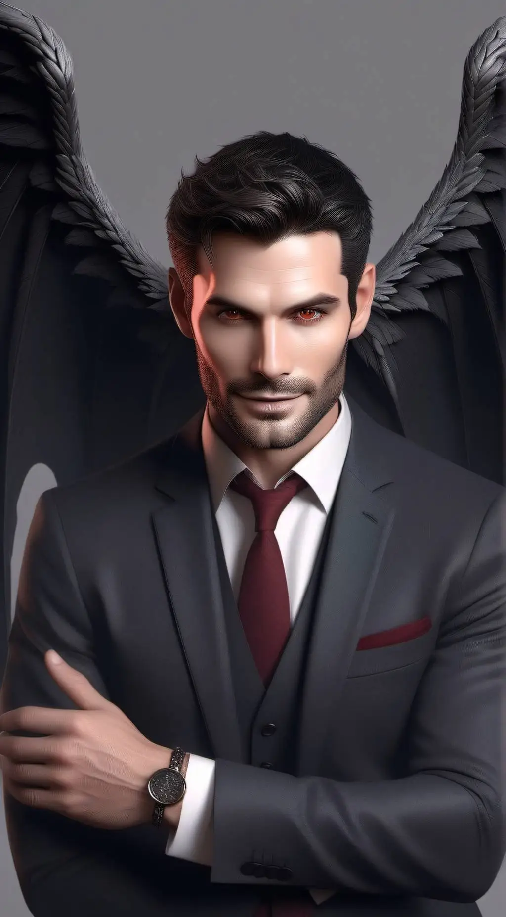 ai character: Lucifer background
