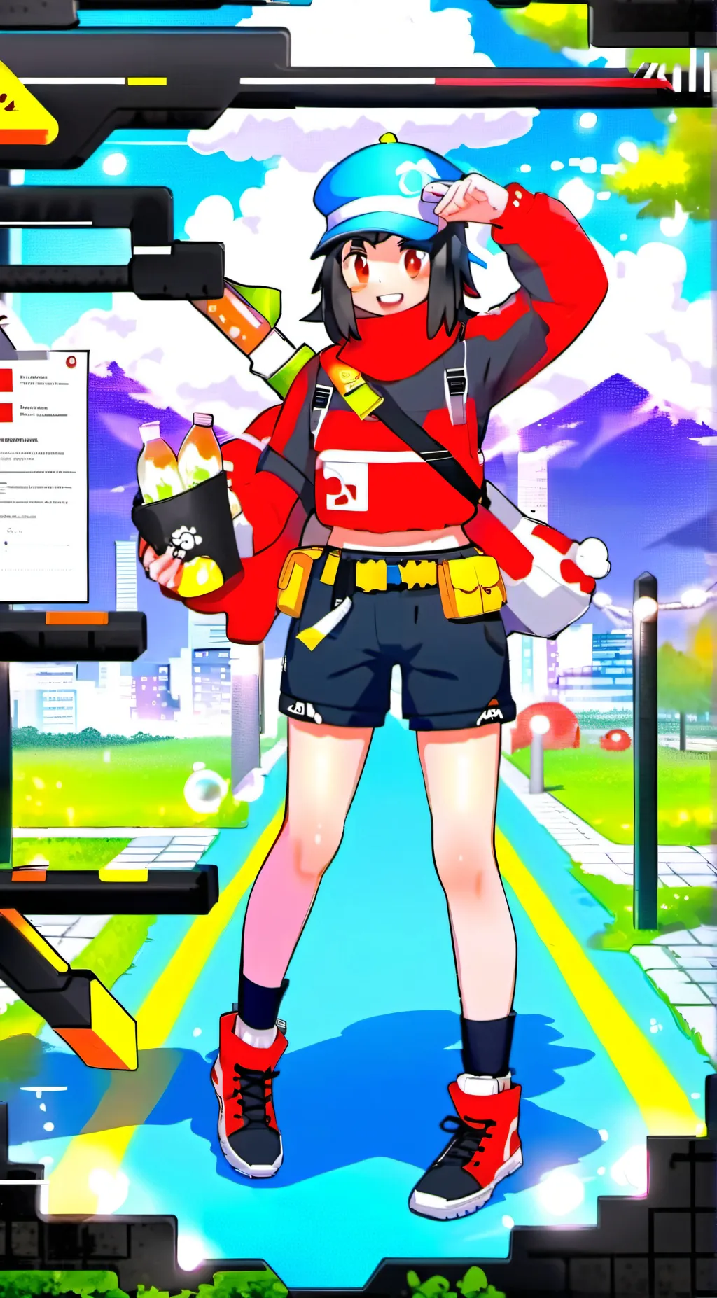 ai character: Aphmau crew background