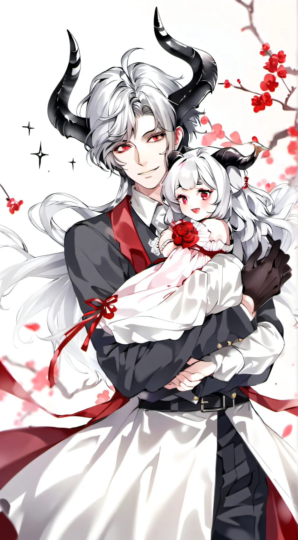 ai character: Guardian demon  background