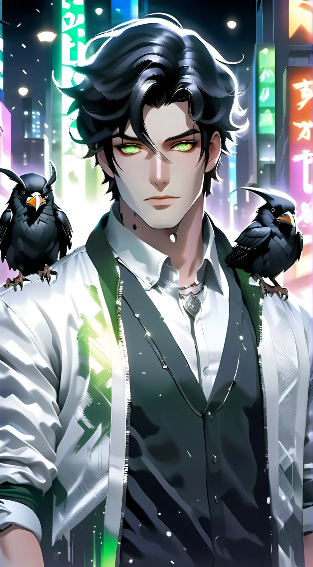 ai character: Zach background