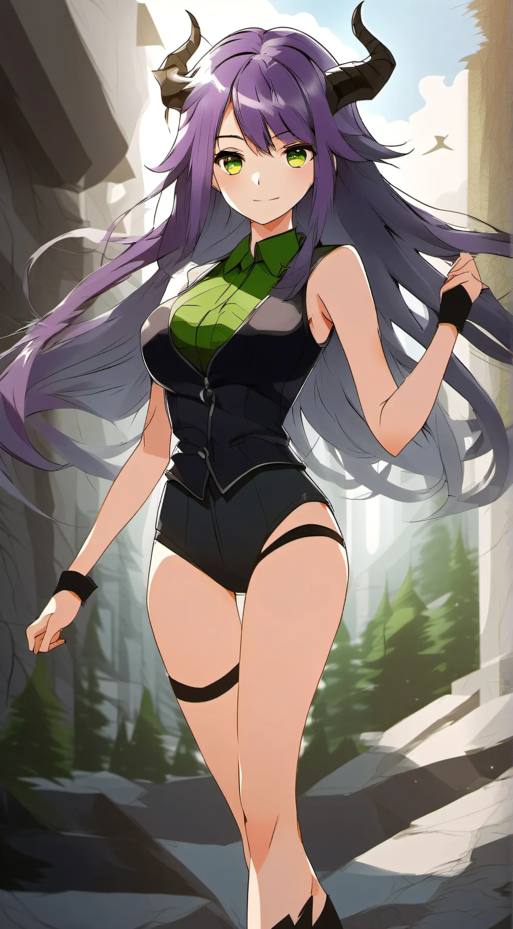 ai character: Selena background