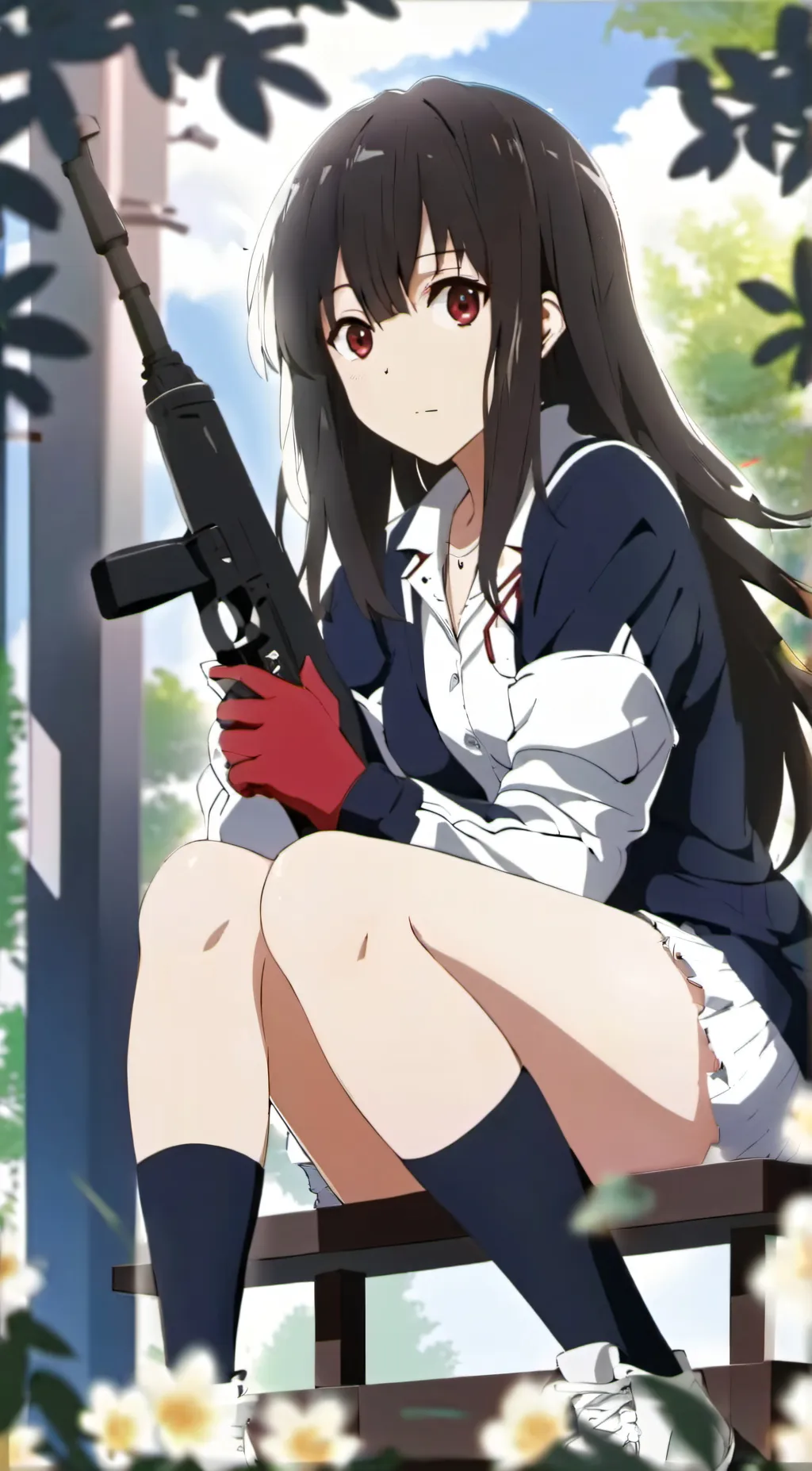 ai character: Sasha Hayako  background