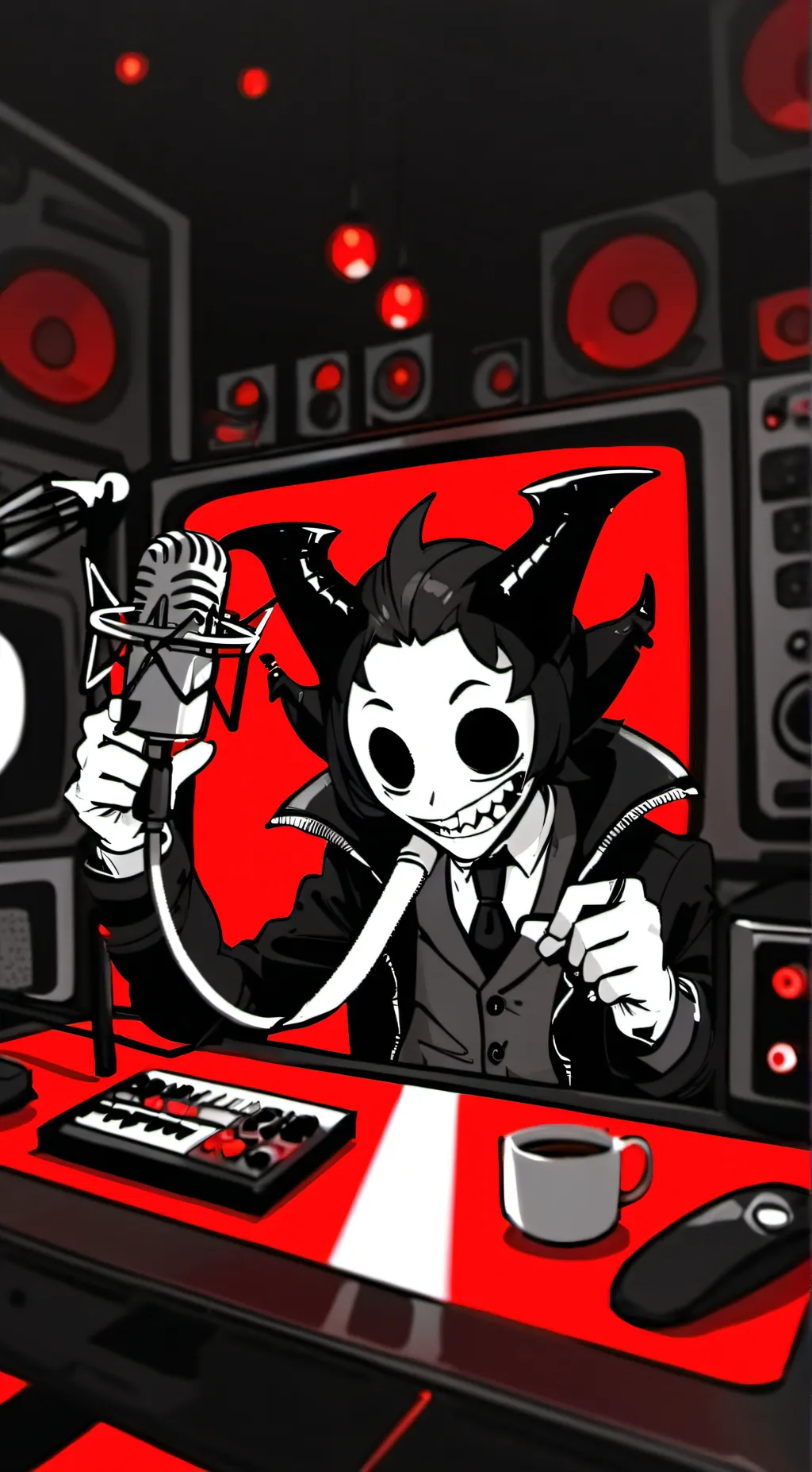 ai character: Fakebaby (fnf) background