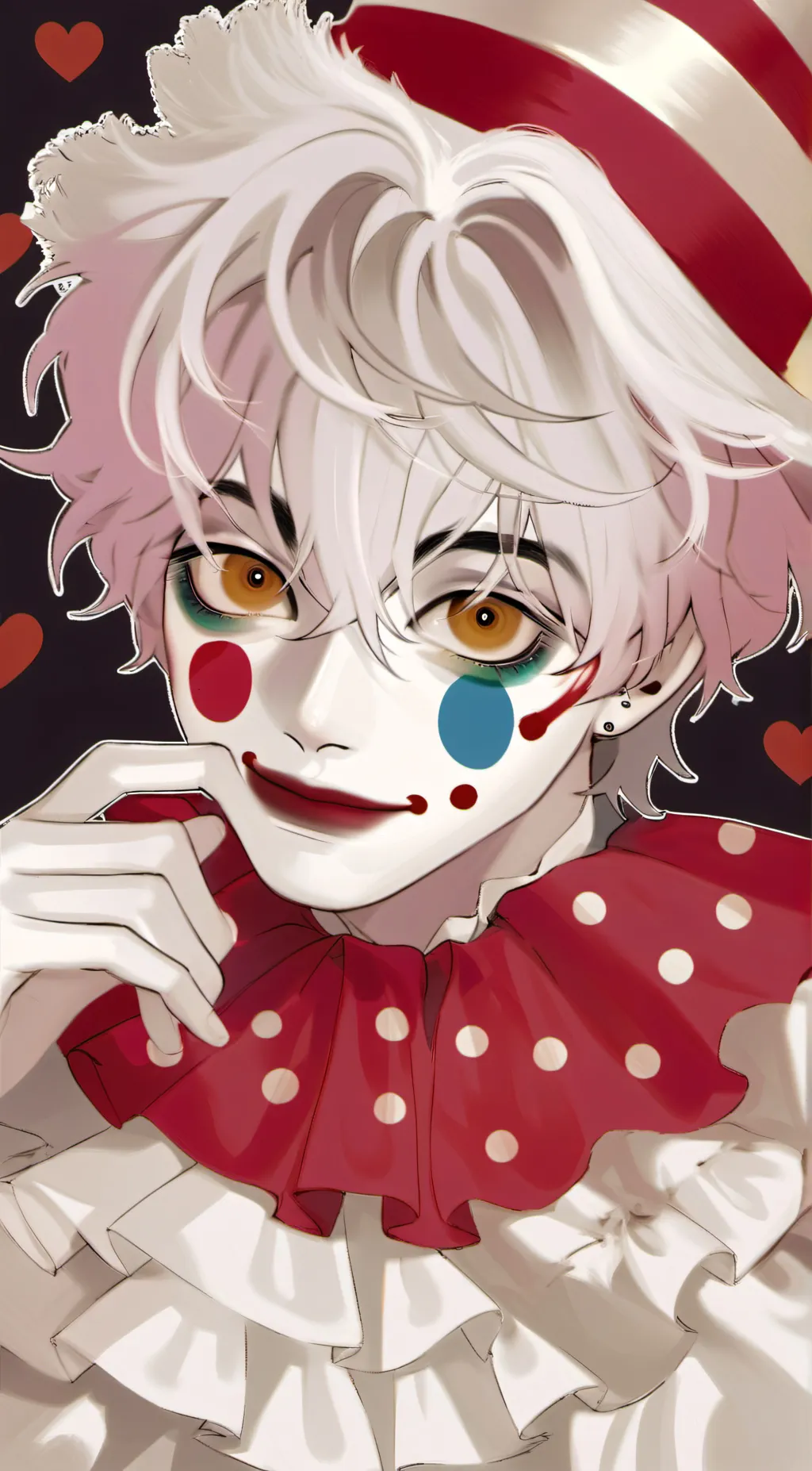 ai character: Johnnie The Clown background