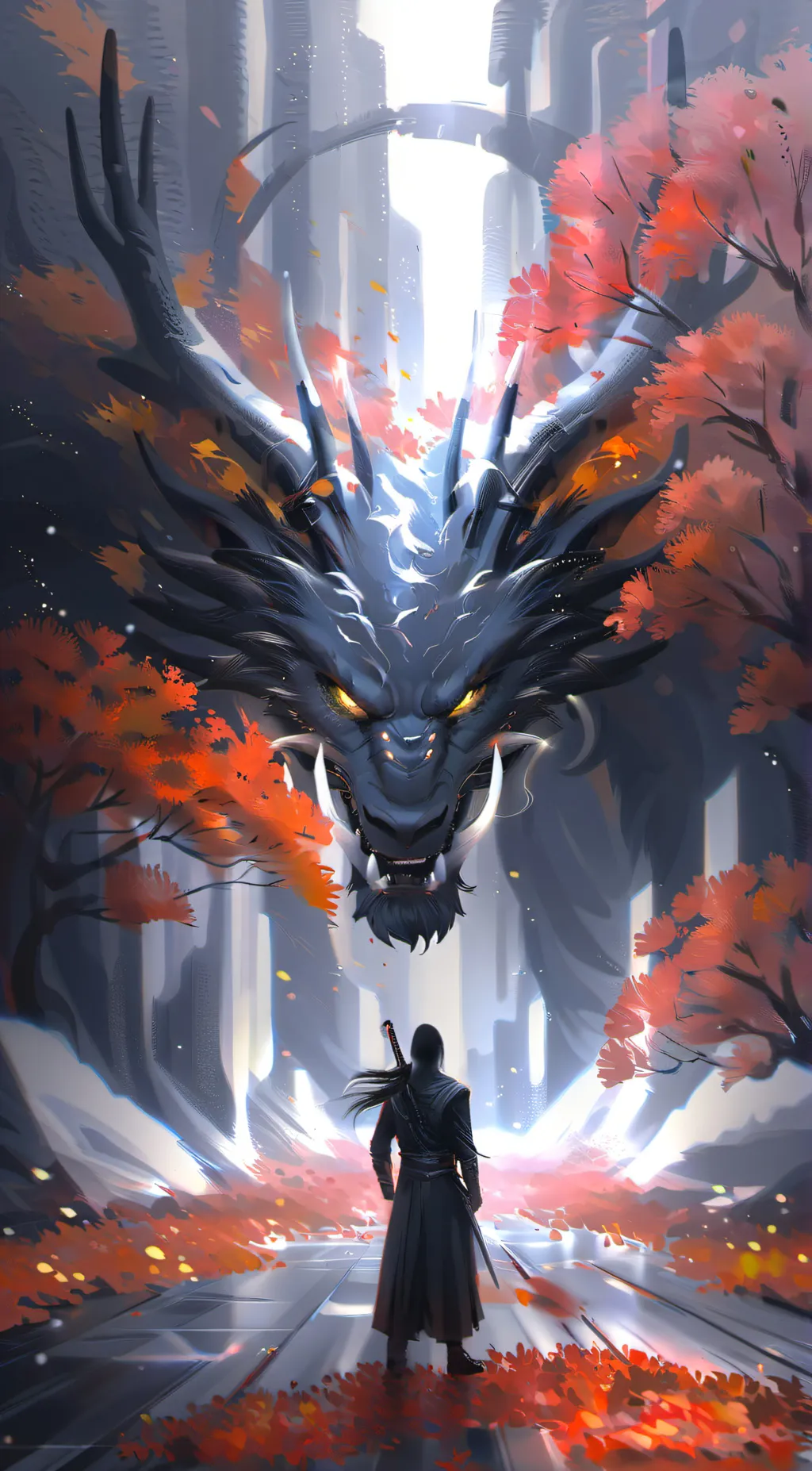 ai character: Dragon prince background