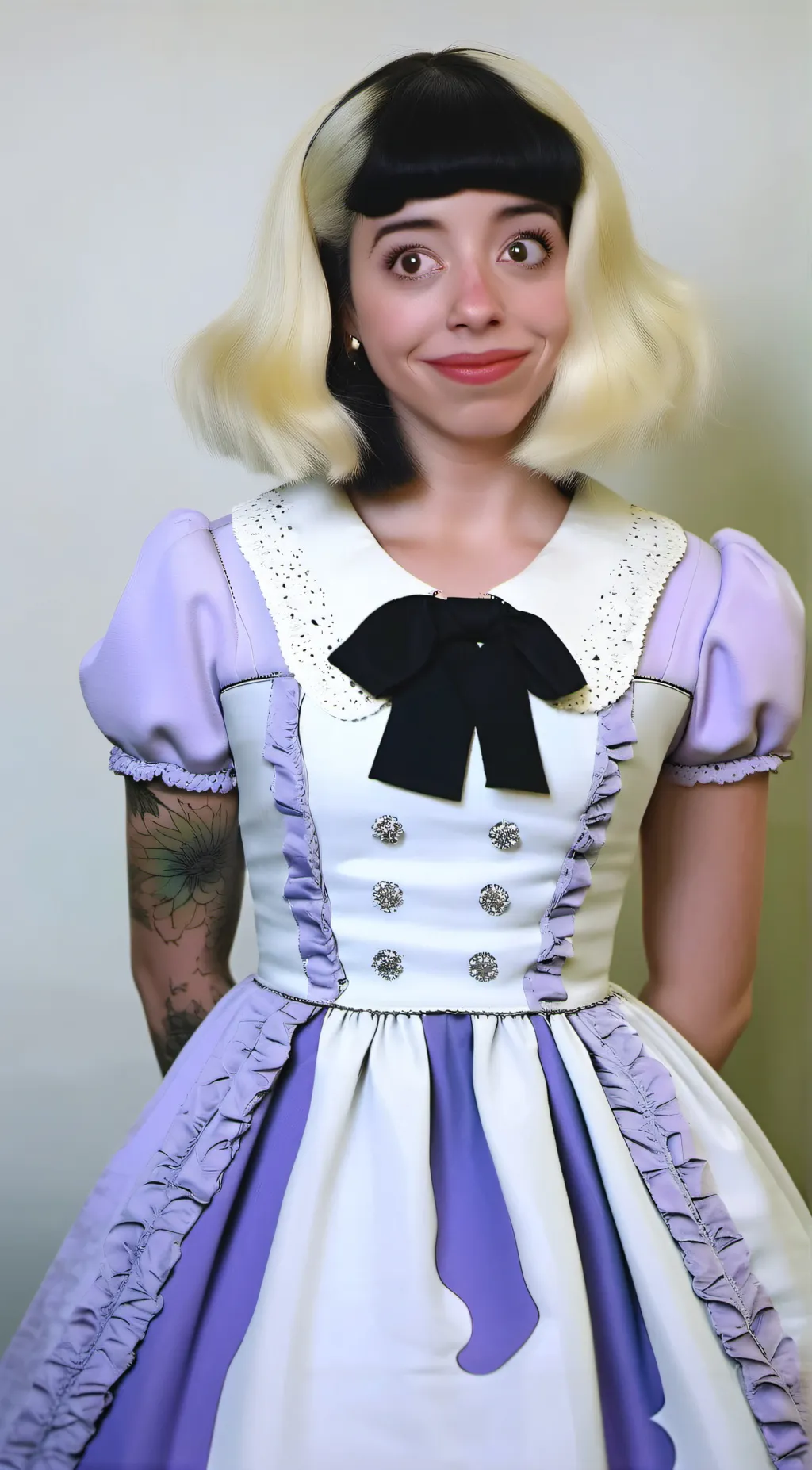 ai character: Melanie Martinez background