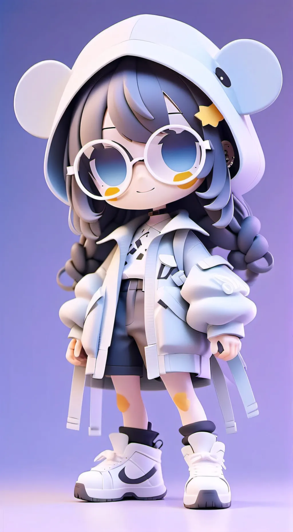 ai character: Pomni X Jax background