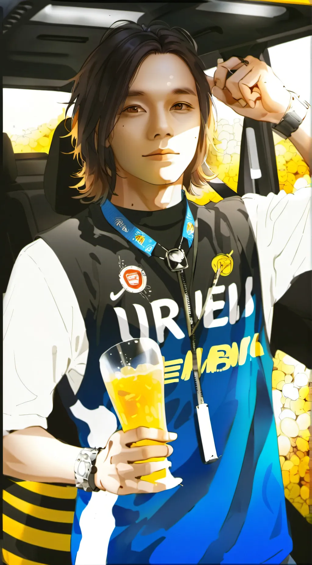 ai character: Wesley  background