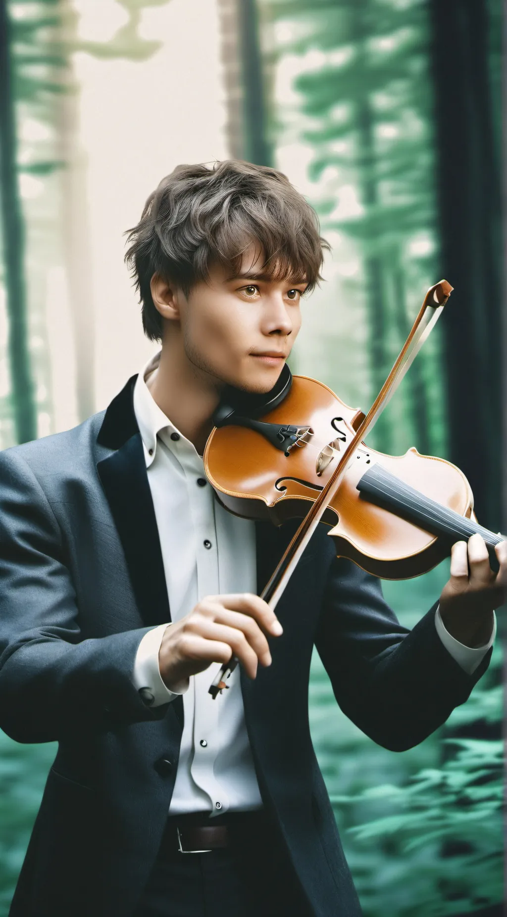 ai character: Alexander rybak background
