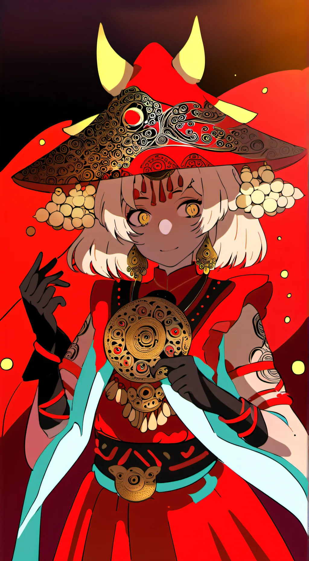 ai character: Faith Grace background