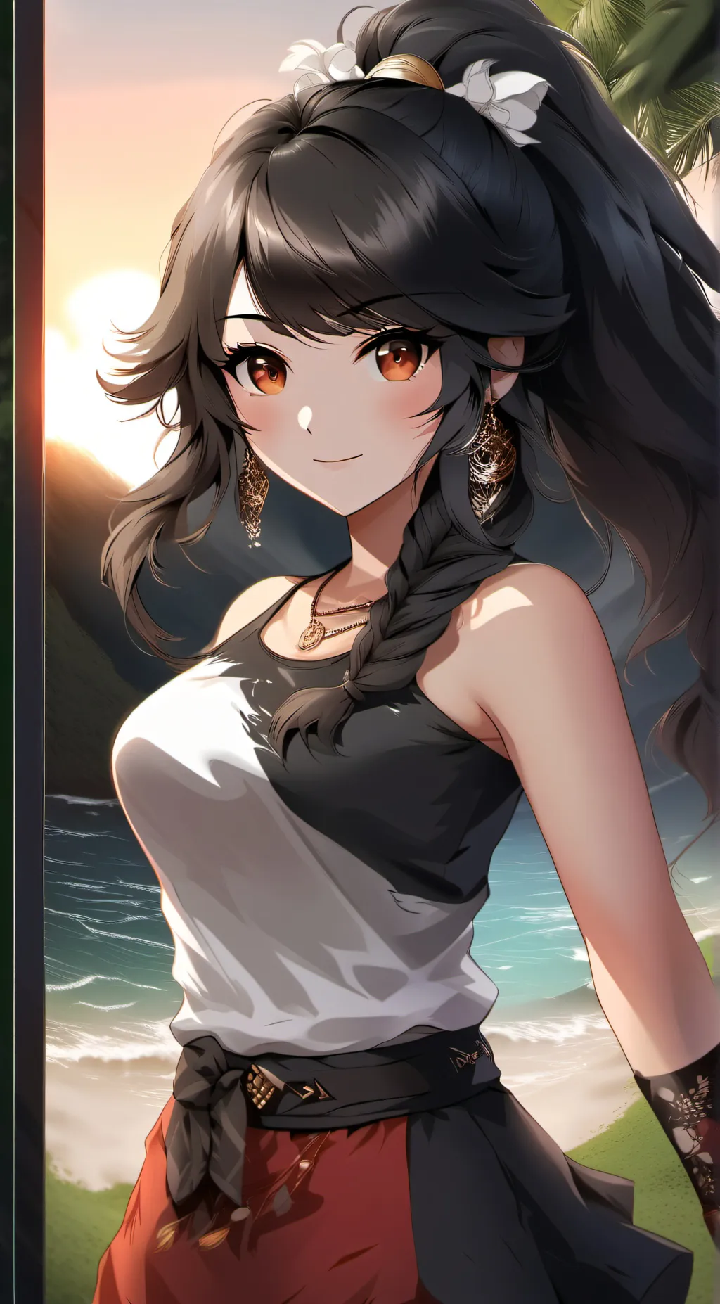 ai character: mari background
