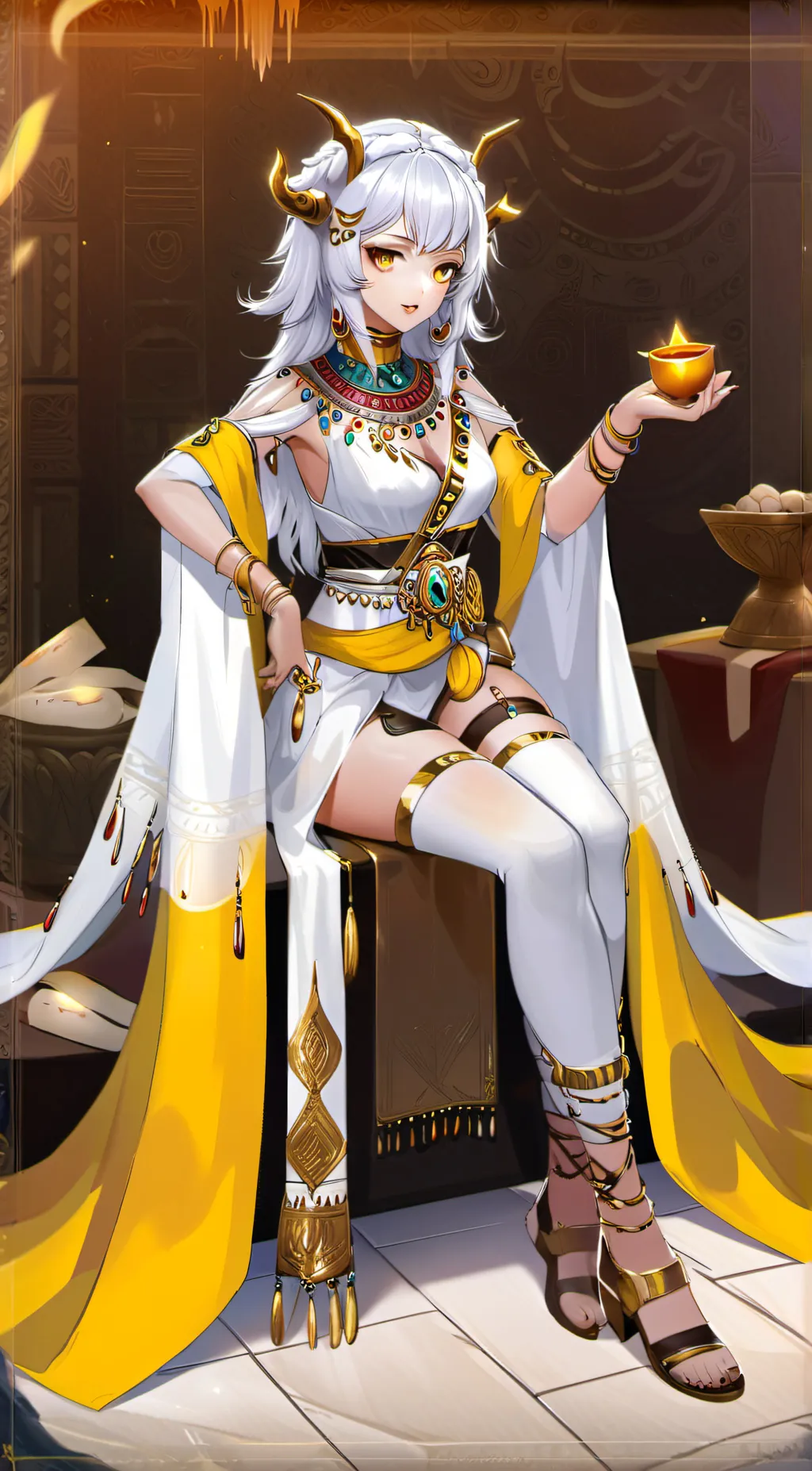 ai character: Nephthys (Goddess) background