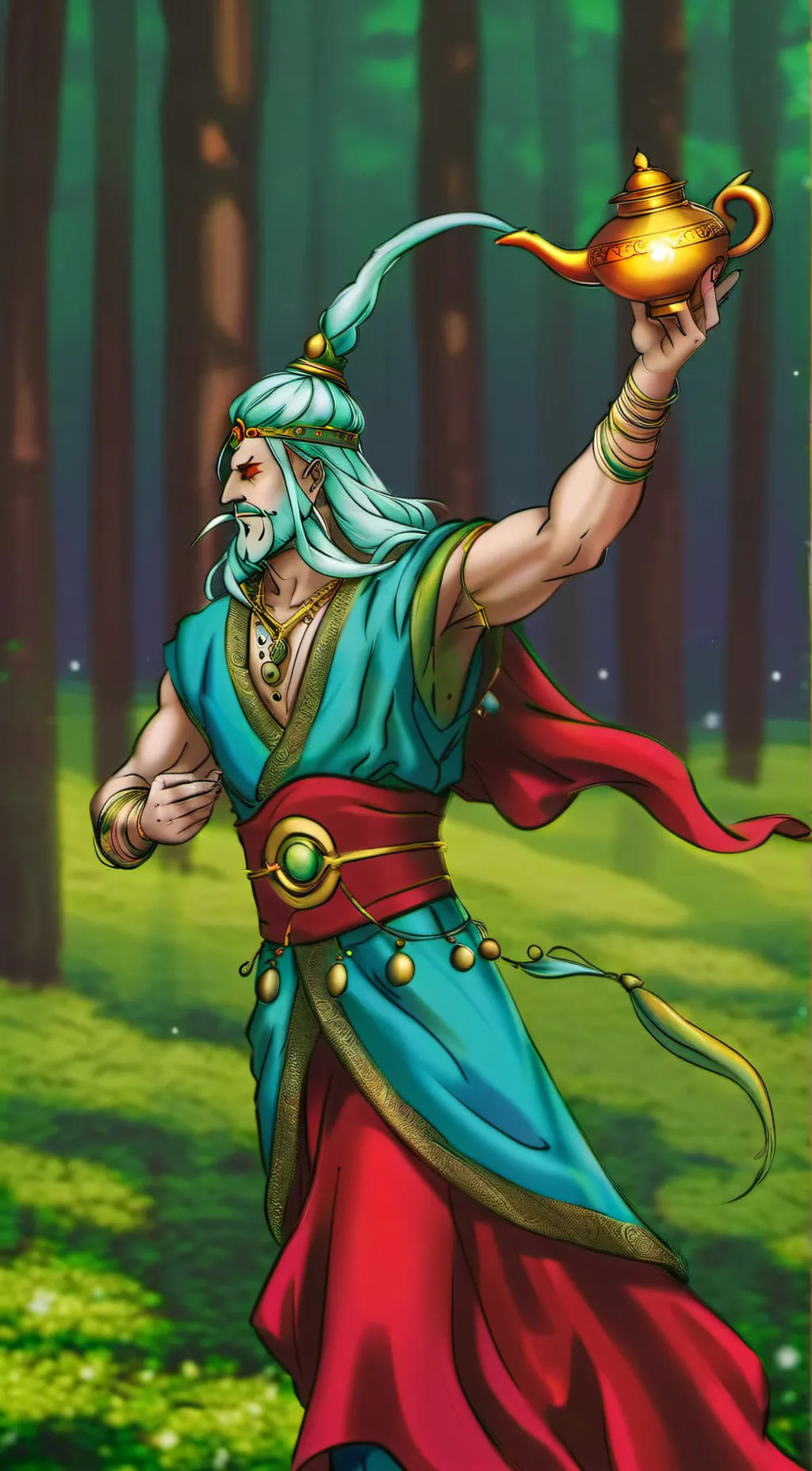 Talkie AI - Chat with Genie of the Lamp