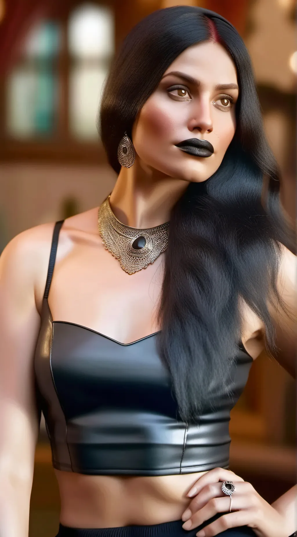 ai character: Gypsy background