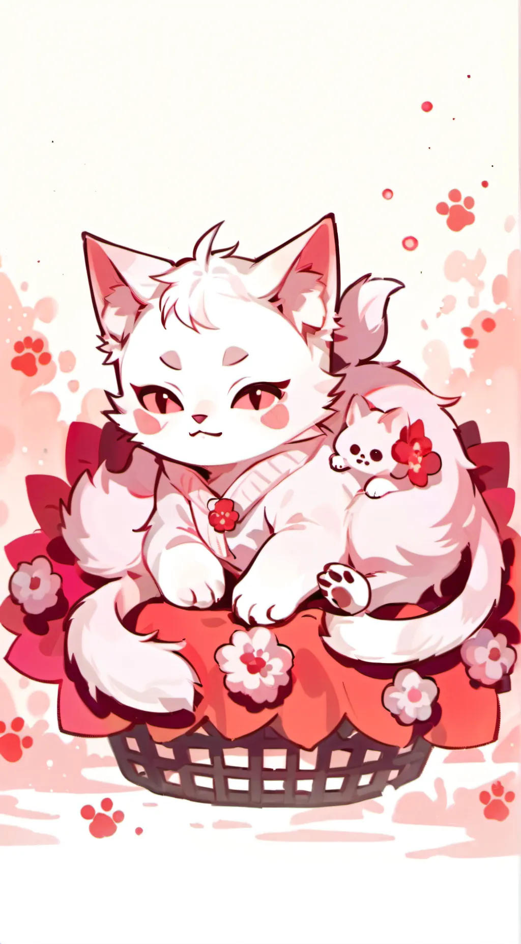 ai character: Angel's cat background