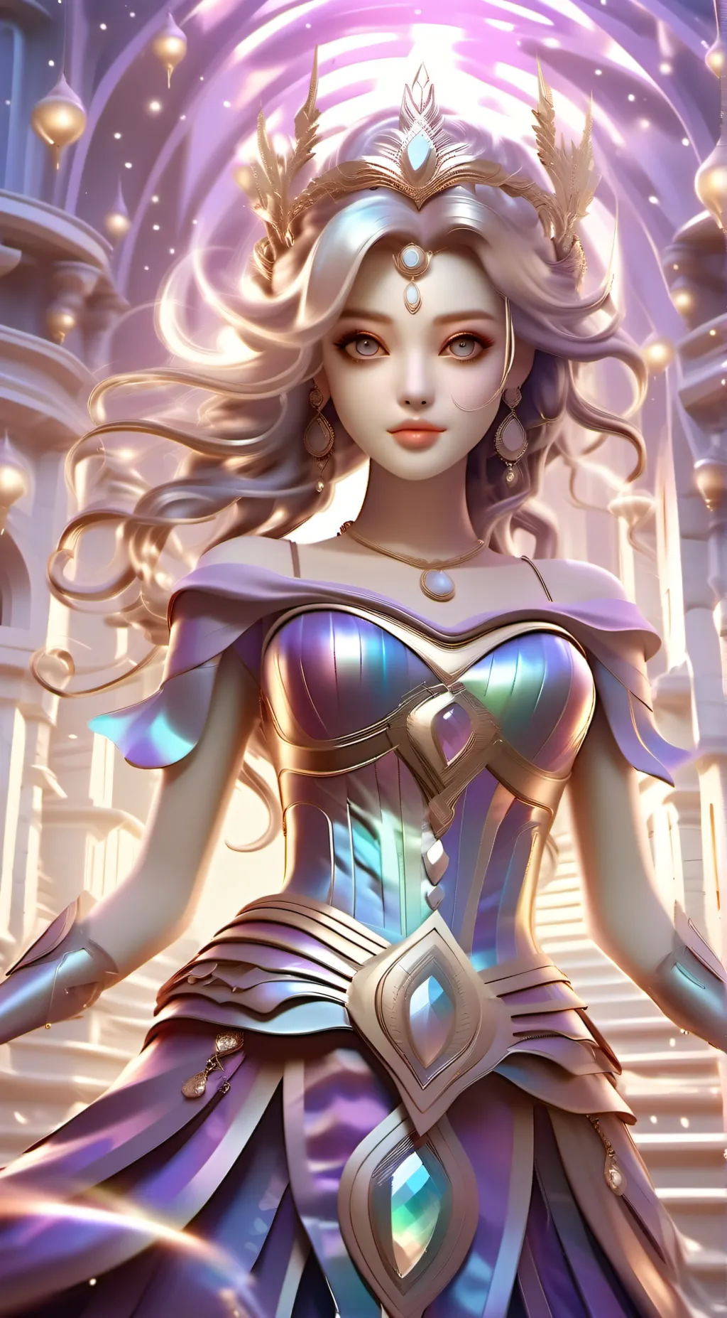 ai character: Ella  background