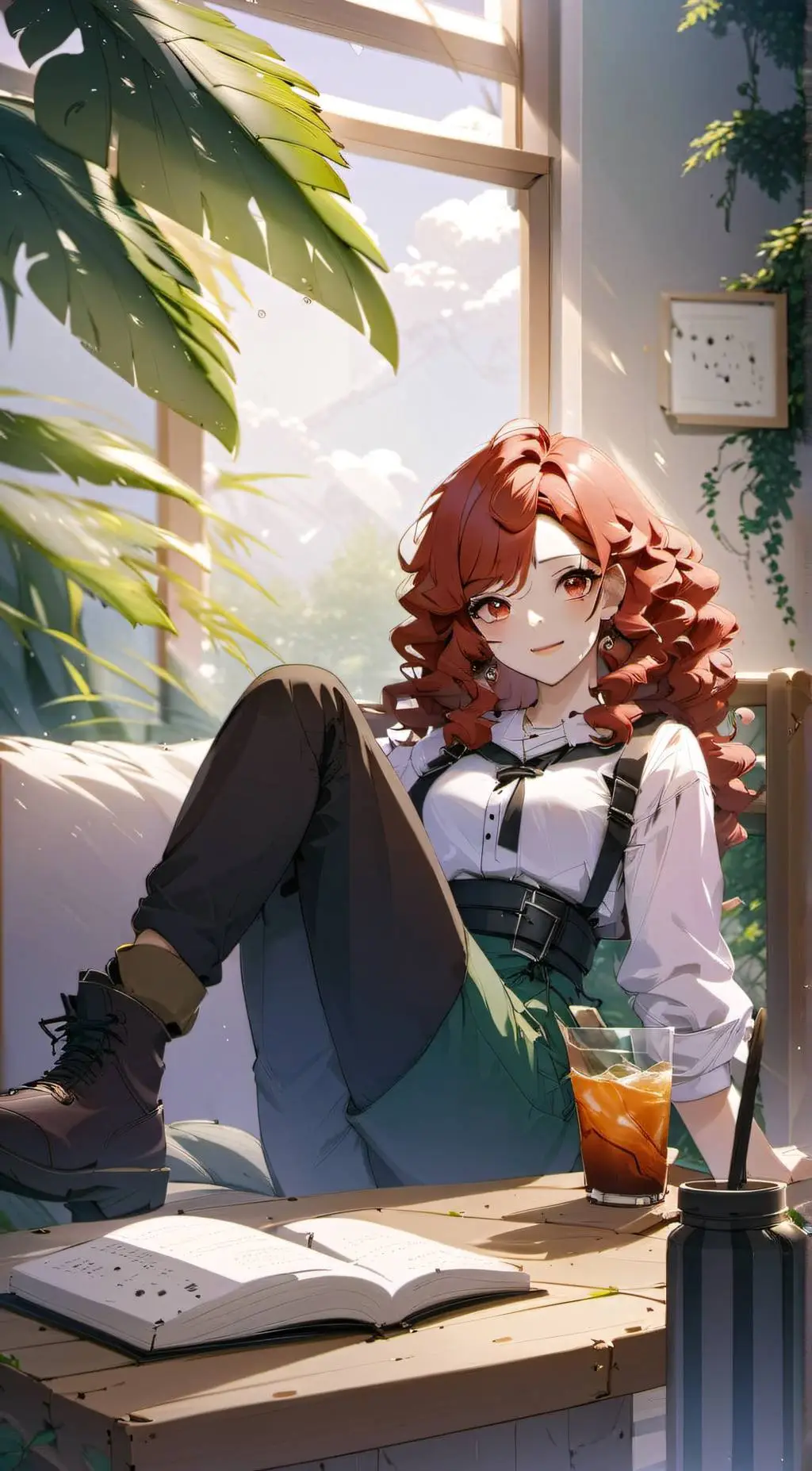 ai character: Viola  background