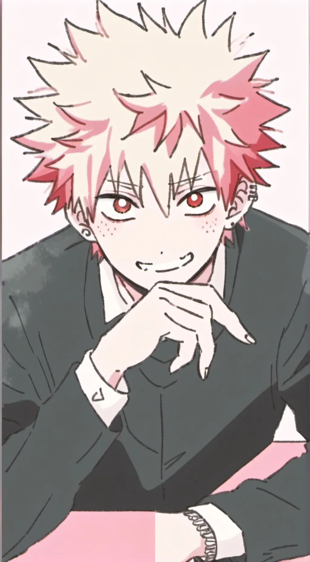 ai character: Katsuki  background