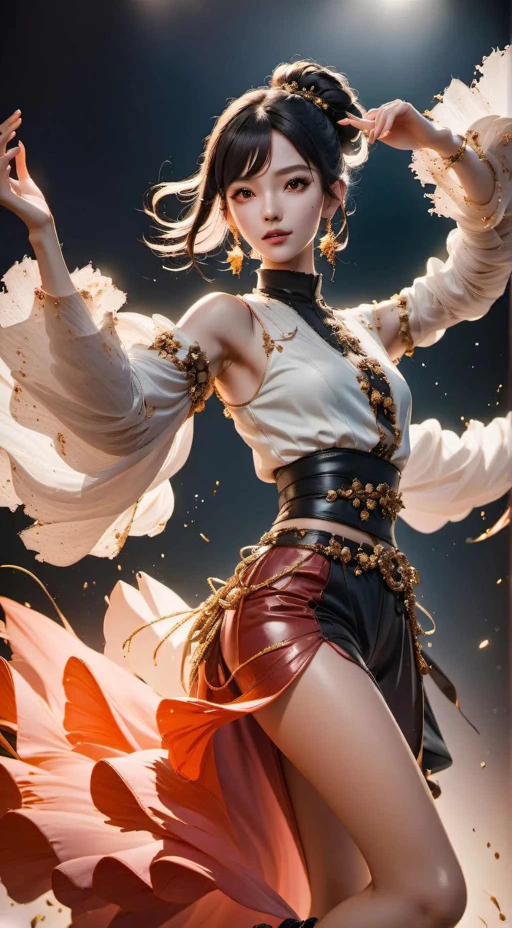 ai character: Jabami  background