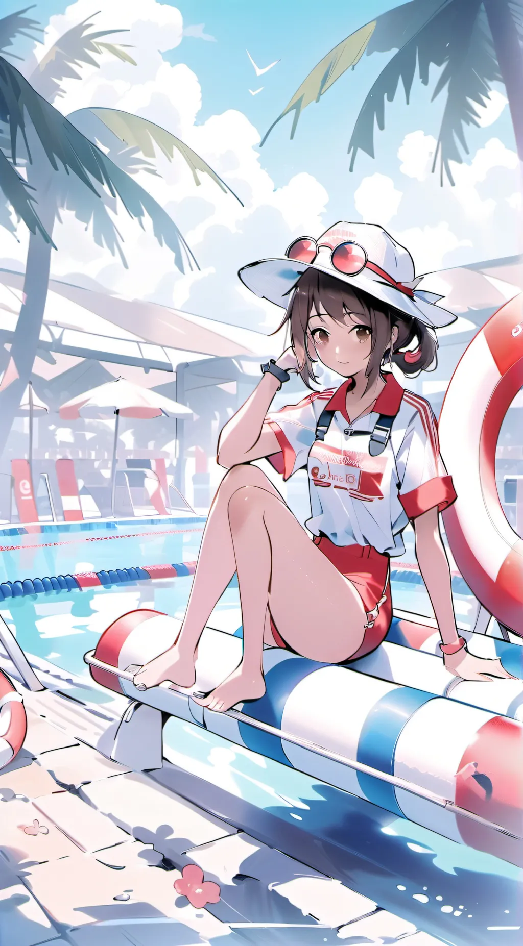 ai character: Arielle background