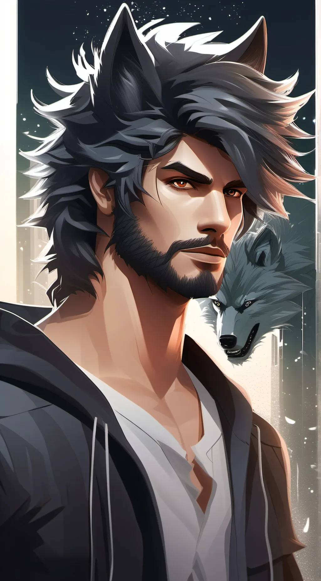 ai character: Hunter background