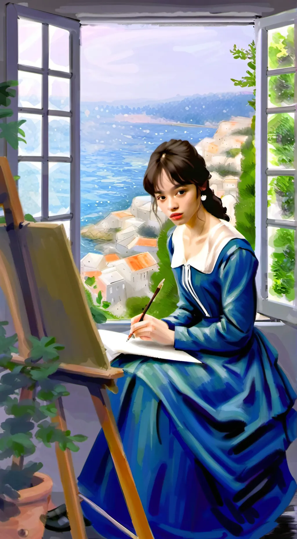 ai character: G background