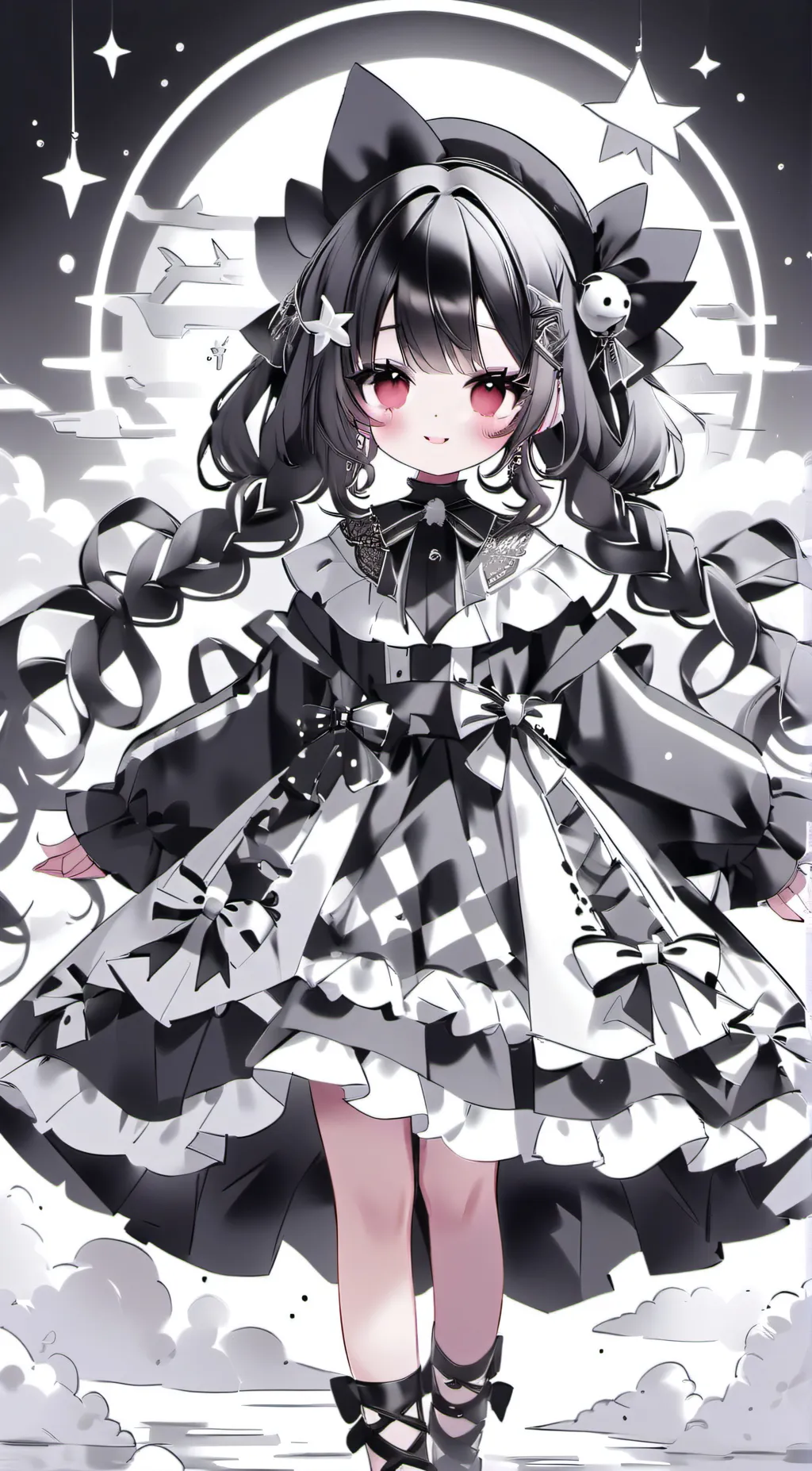 ai character: uppermoons background