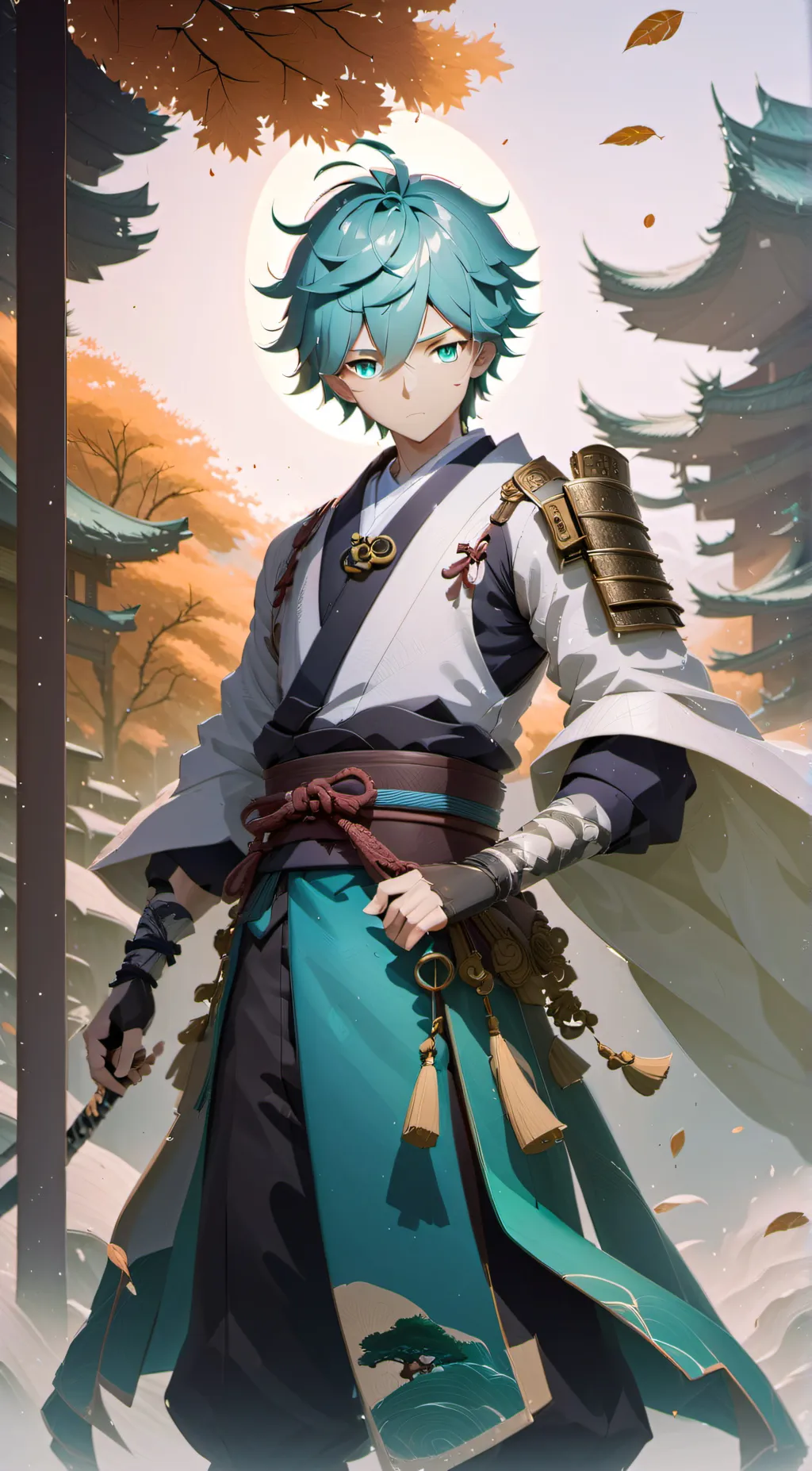 ai character: Chongyun (Genshin) background