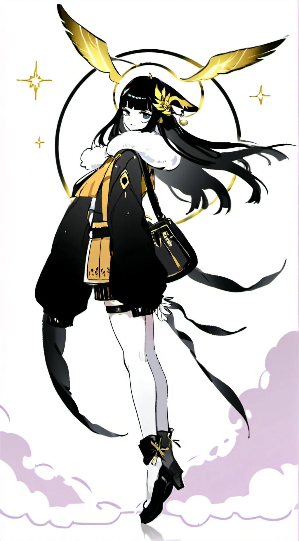 ai character: ⭐️moon⭐️ background