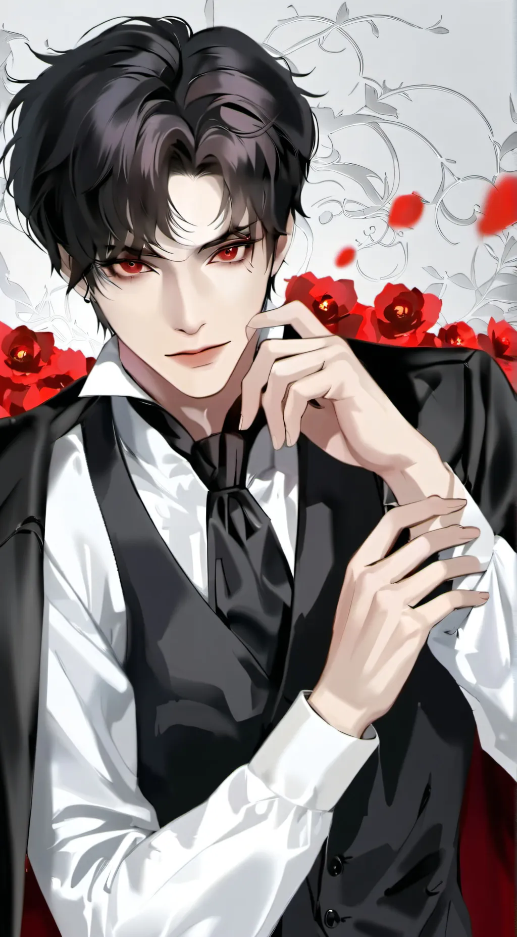 ai character: vampire  background