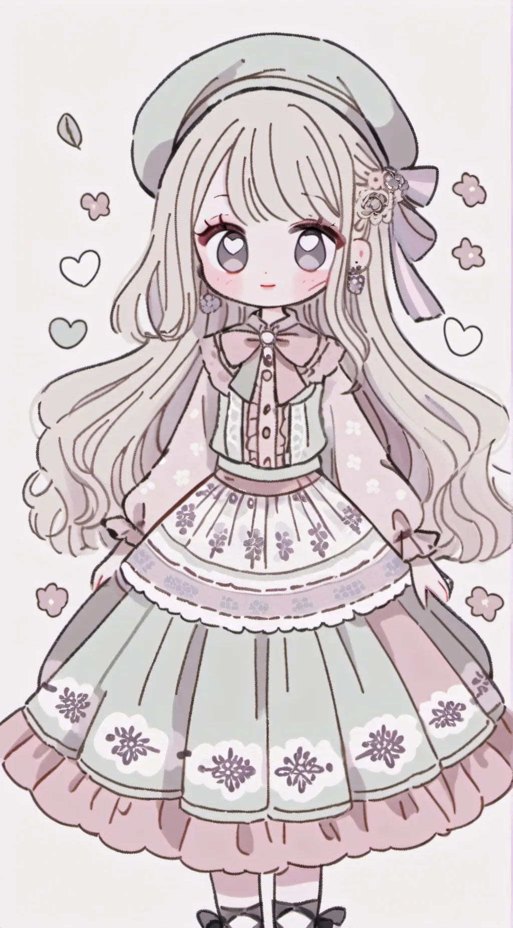 ai character: pinkies background