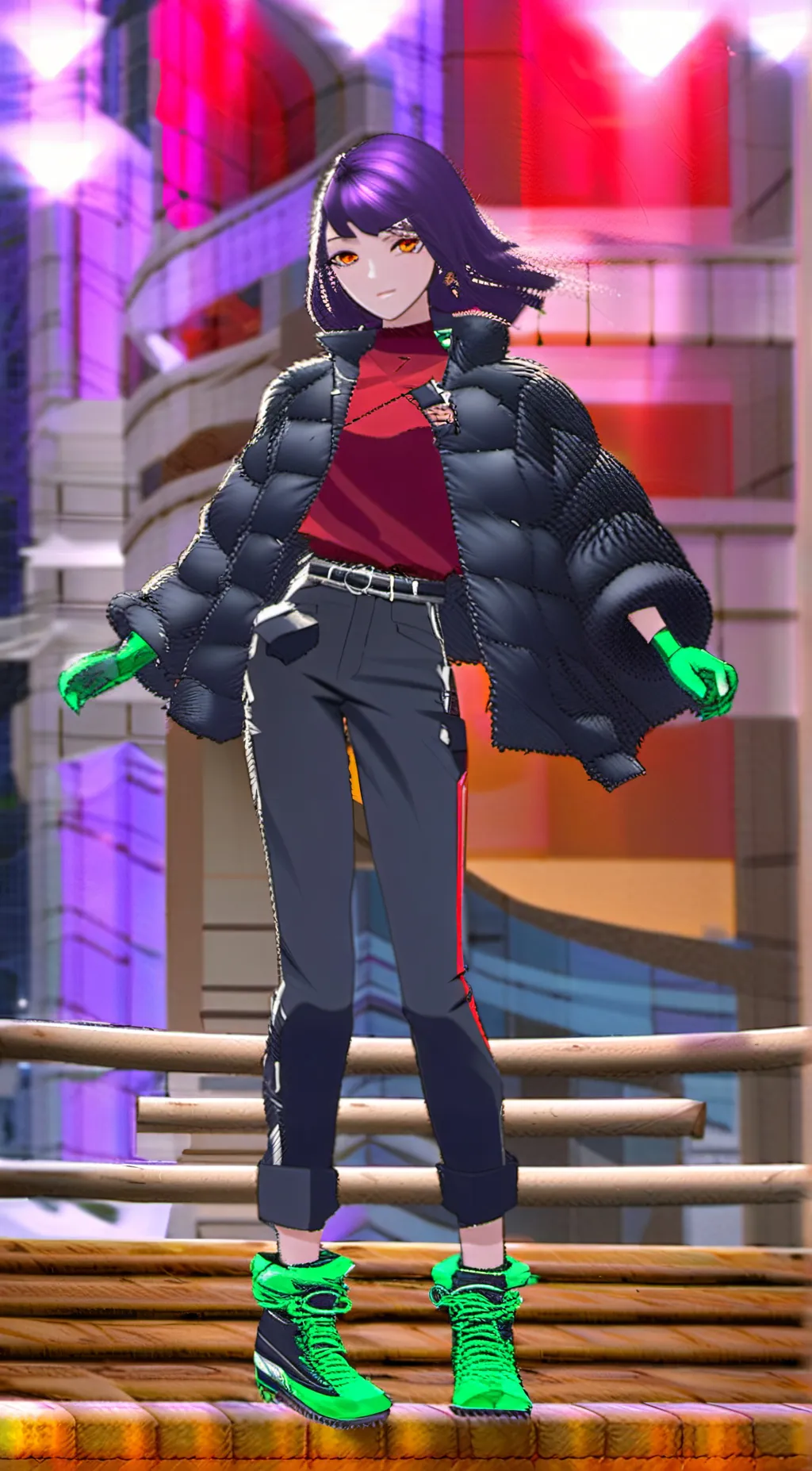 ai character: MD background