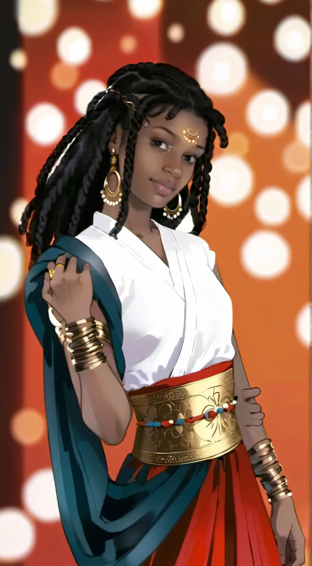 ai character: Makena background
