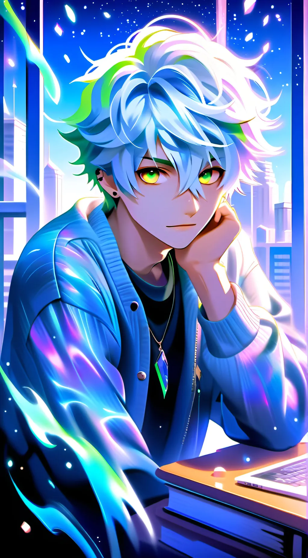 ai character: Alex  background