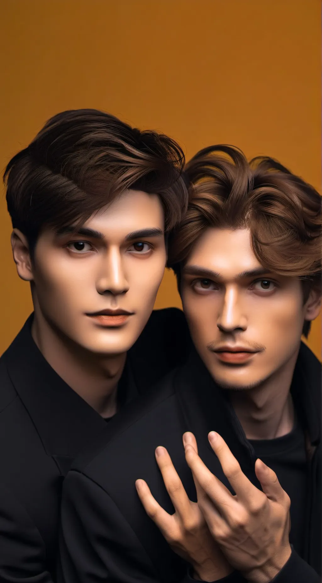 ai character: Alan and Alex background