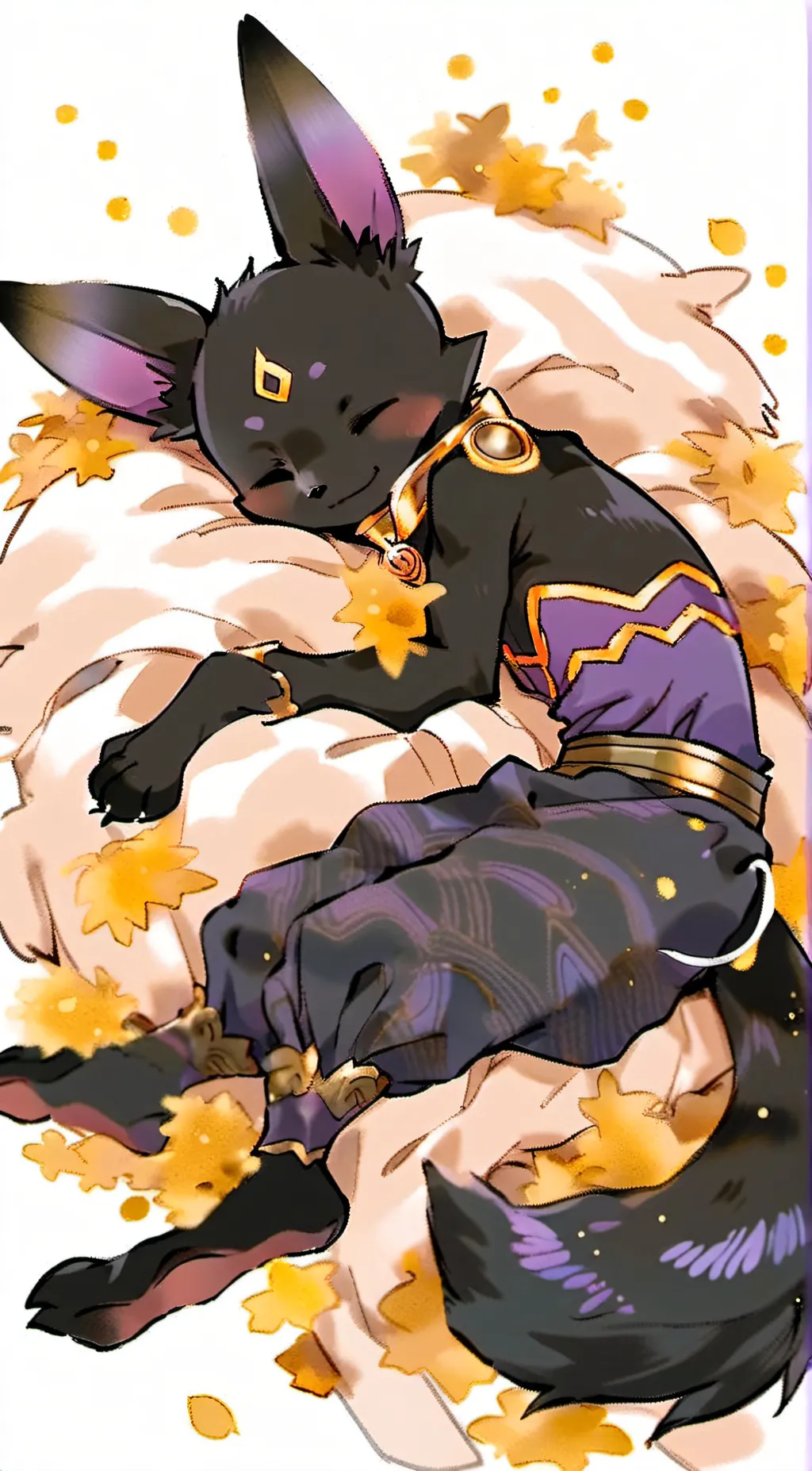 ai character: Umbreon background