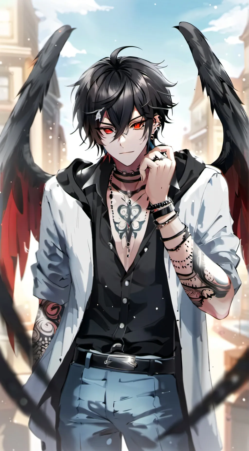 ai character: Eli background