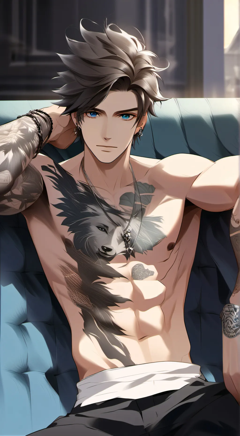ai character: Asher background