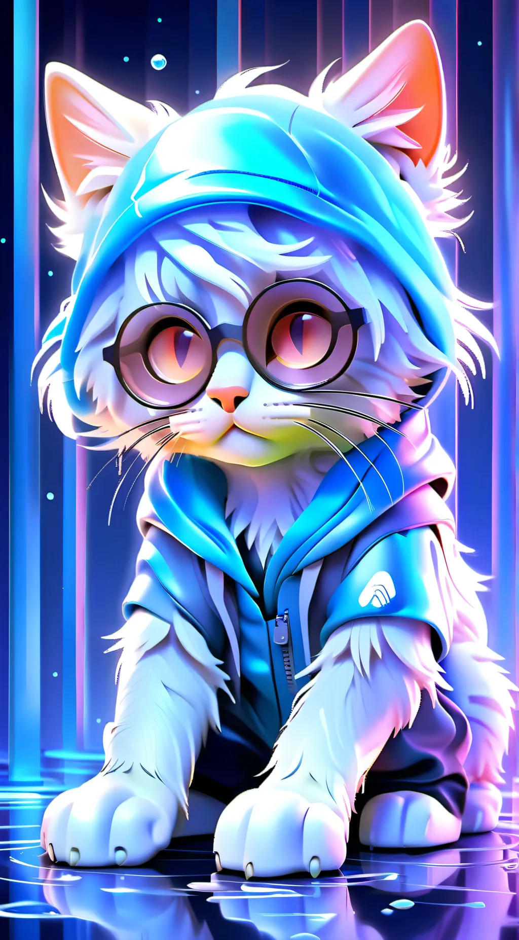 ai character: sparky background